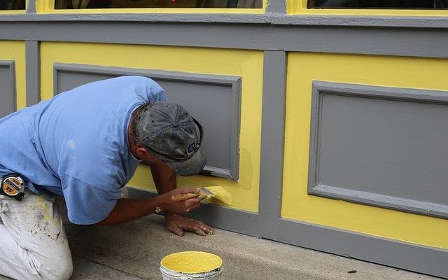 reforma con pintura